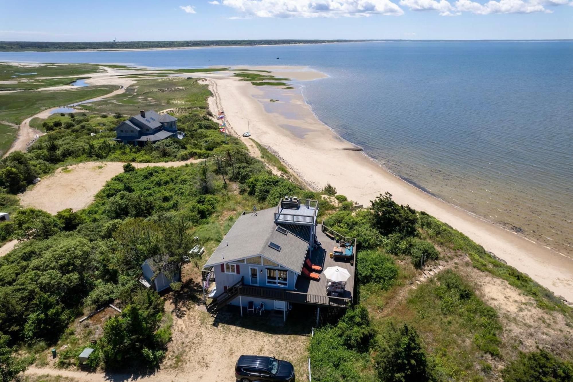 Unique Waterfront Home With Stunning Views Wellfleet Eksteriør bilde