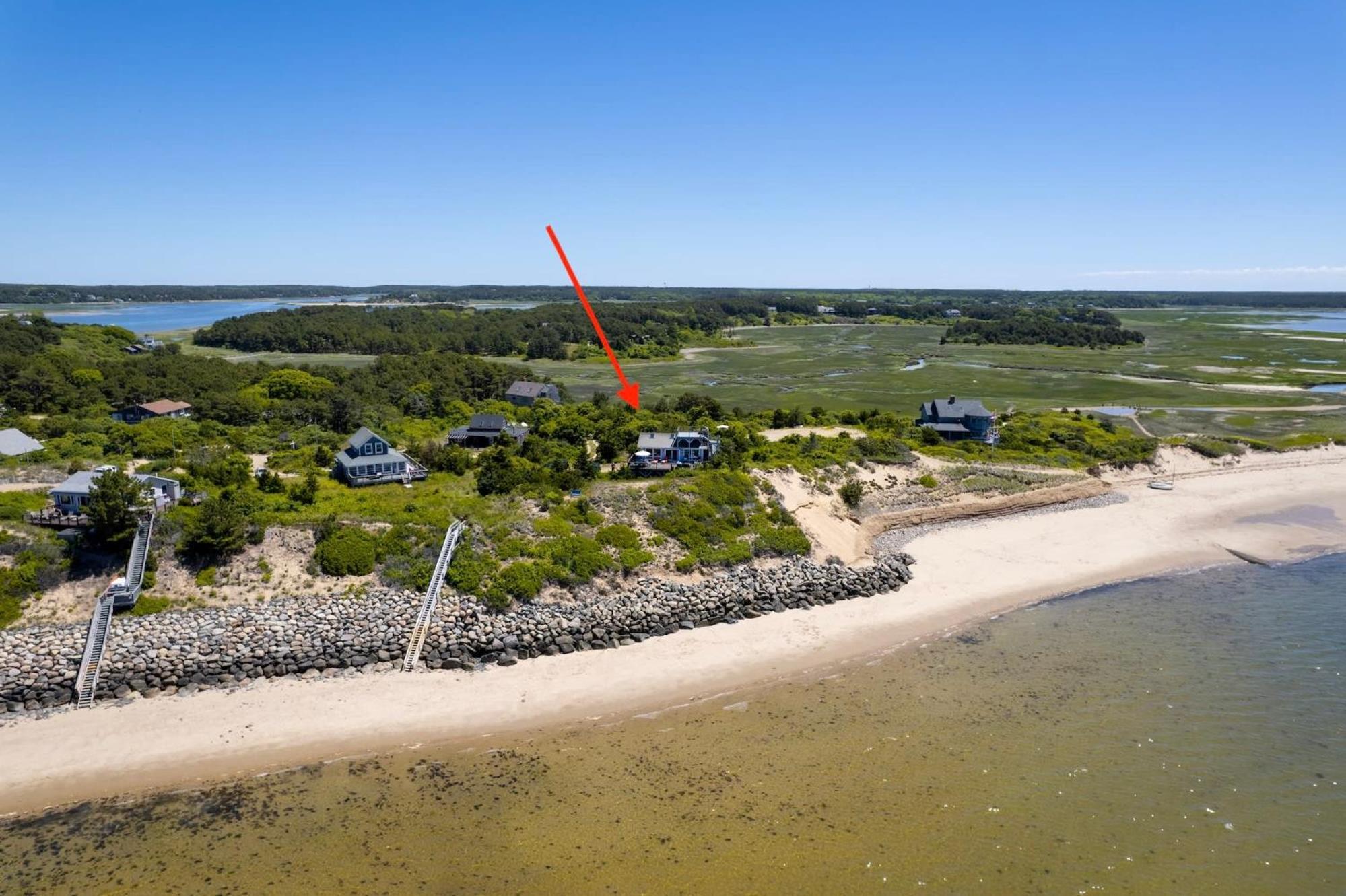 Unique Waterfront Home With Stunning Views Wellfleet Eksteriør bilde